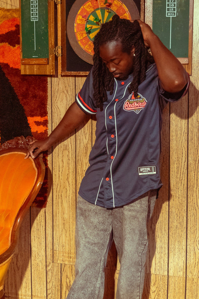 [ Lucero x Memphis Redbirds ] Memphis Original Jersey - Official League