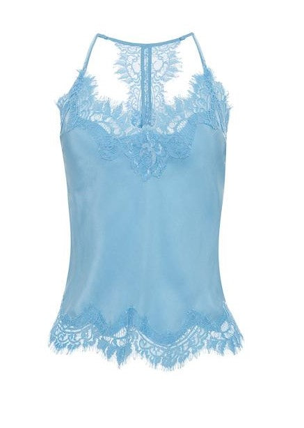 Lucy Crop Cami Baby Blue