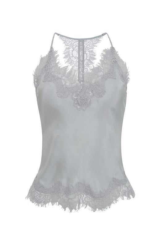 Lucy Crop Cami Ice Grey