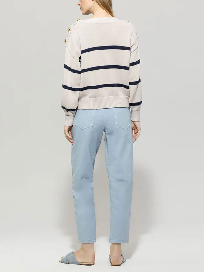 Luisa Cerano Authentic Loose Leg Jeans Sky Blue