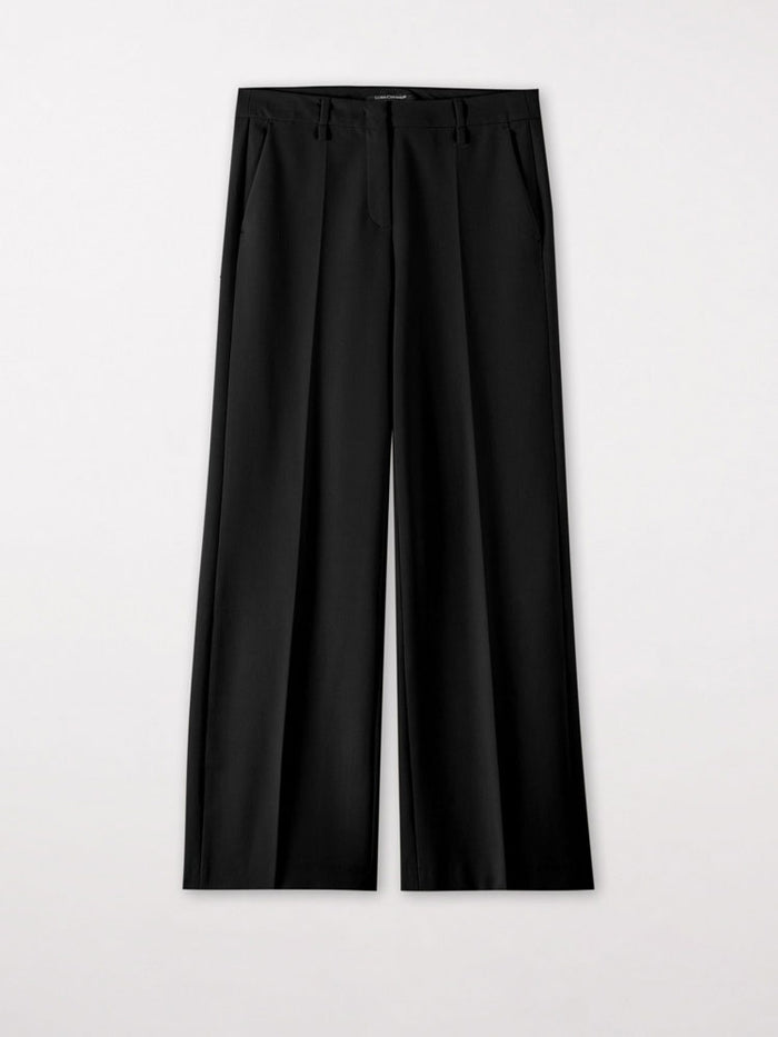 Luisa Cerano Wide Leg Trousers Black