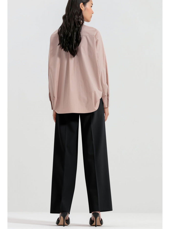 Luisa Cerano Wide Leg Trousers Black