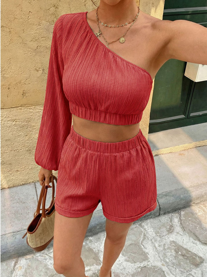 Lumina Co ord Set - Red