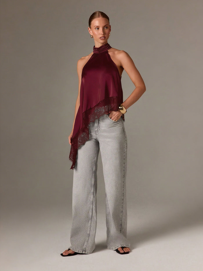 Maple Top - Maroon