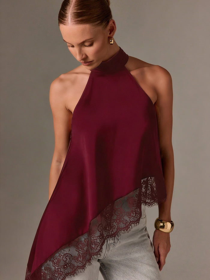 Maple Top - Maroon