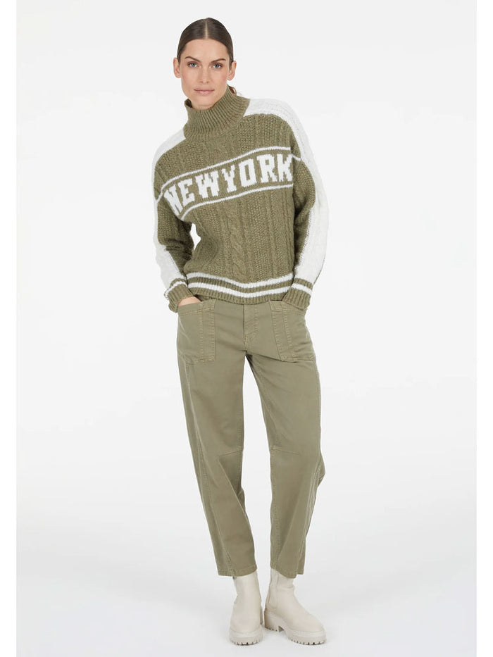 Marc Aurel Cotton Mix Trousers Khaki