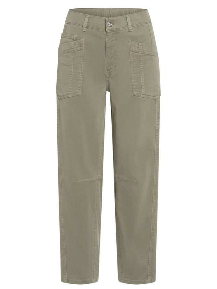 Marc Aurel Cotton Mix Trousers Khaki