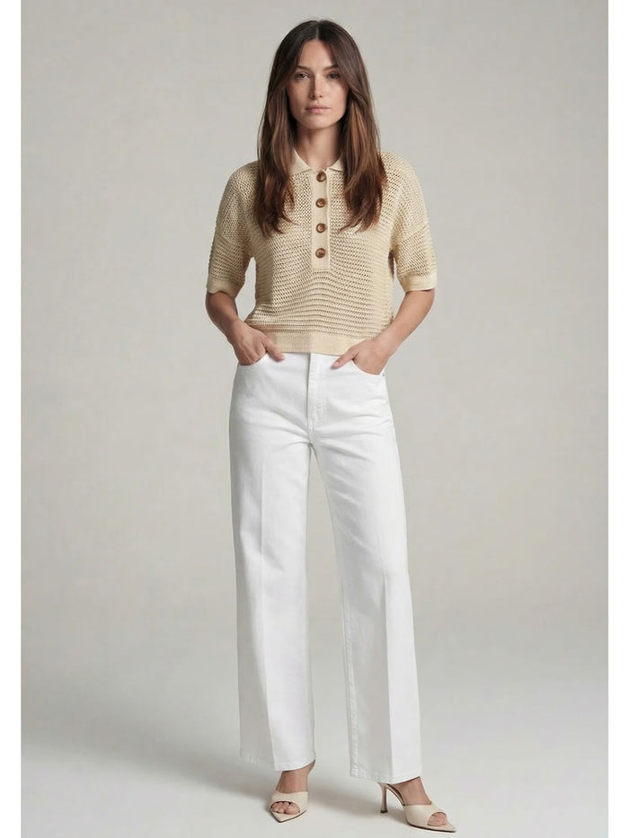 Marc Aurel Polo Knit Light Caramel