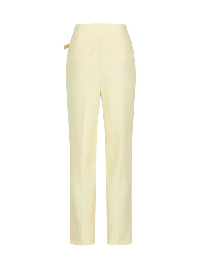 Marc Aurel Slim Fit Trousers Yellow