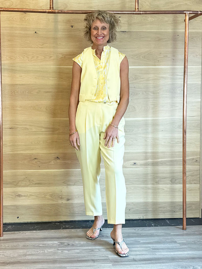 Marc Aurel Waistcoat Yellow