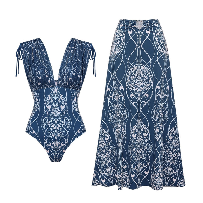 Marina Swimsuit Set  - Blue