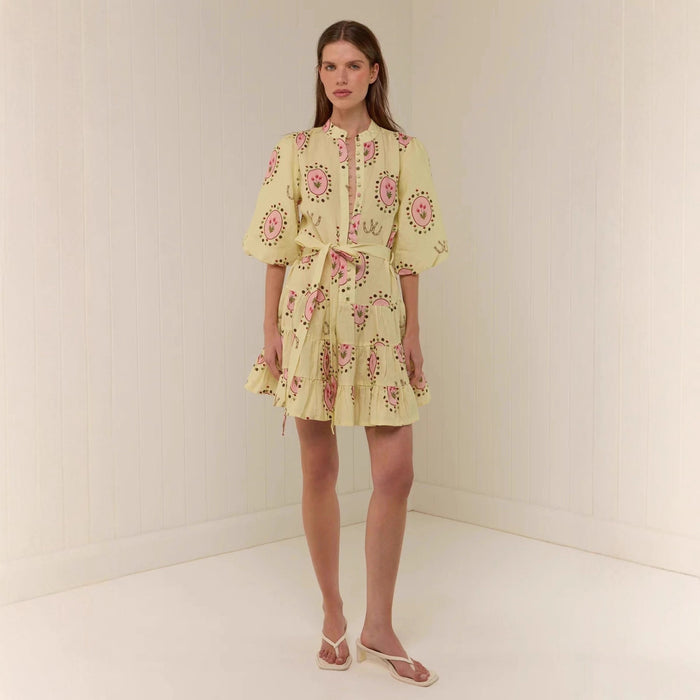 Mave Mini Dress - Yellow