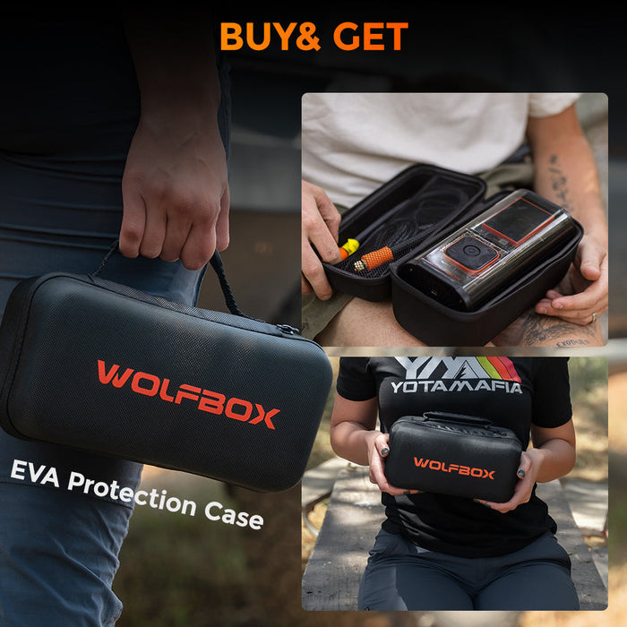 WOLFBOX MegaFlow 24 Pro Portable Tire Inflator  WOLFBOX