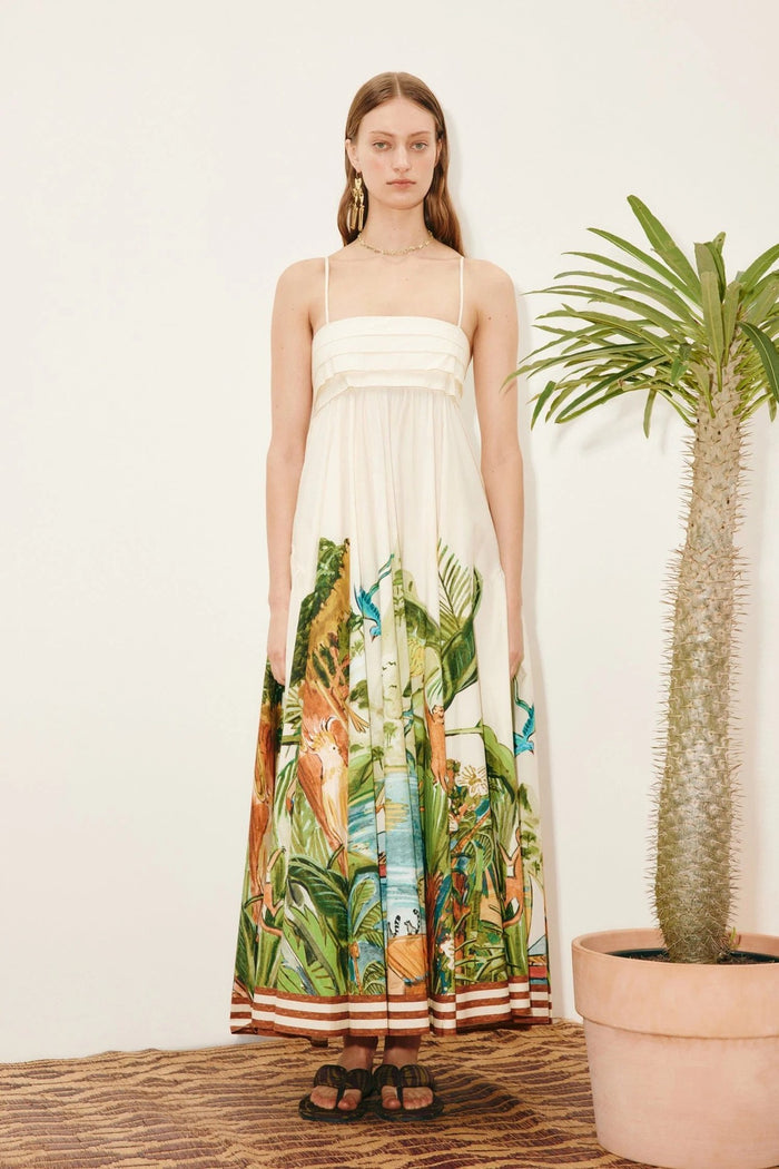 Melba Maxi Dress - Apricot