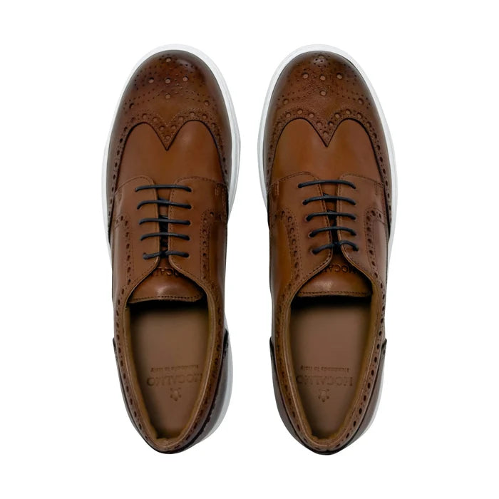 Men's Don Giovanni - Cognac w/ White Sole