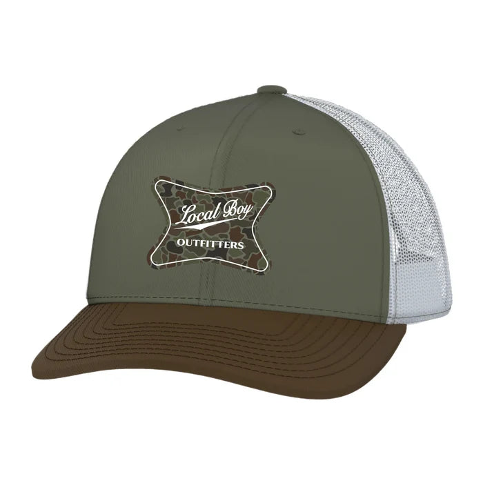 Men's High Badge OD Trucker Hat