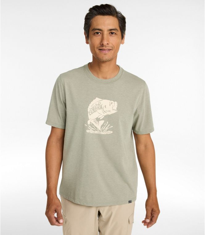 Men's Technical Fishing Graphic Tee