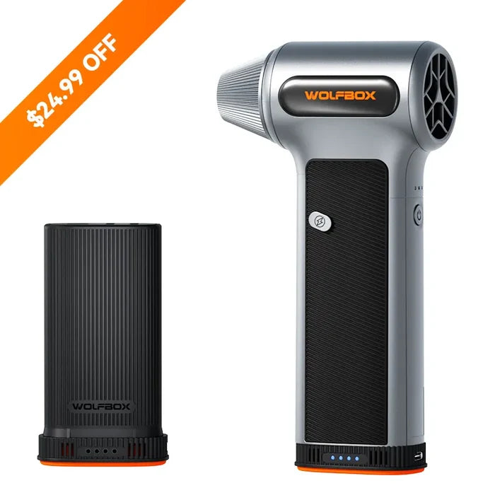 WOLFBOX Compressed Air Duster - Super Power Electric Air Duster WOLFBOX