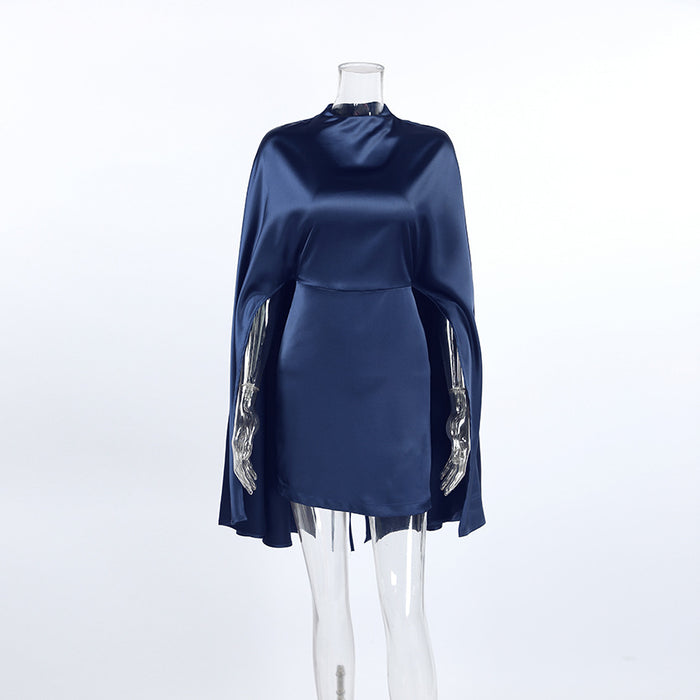 Milan Muse Mini Dress - Navy Blue