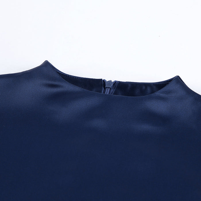 Milan Muse Mini Dress - Navy Blue