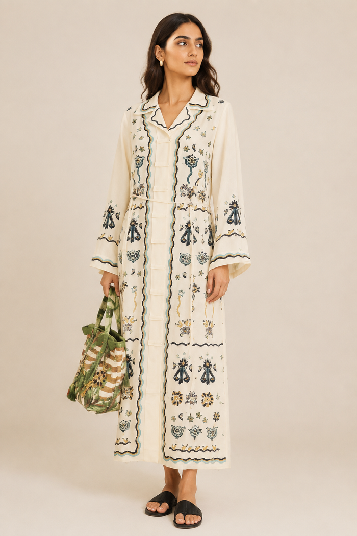 Mimosa Maxi Dress - Apricot