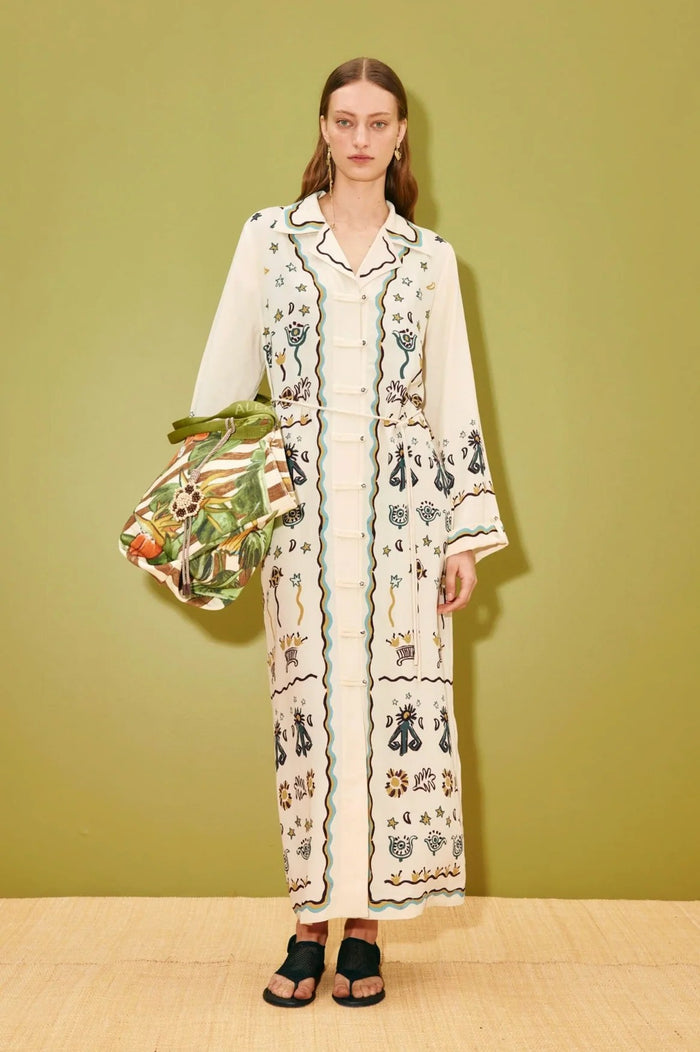 Mimosa Maxi Dress - Apricot