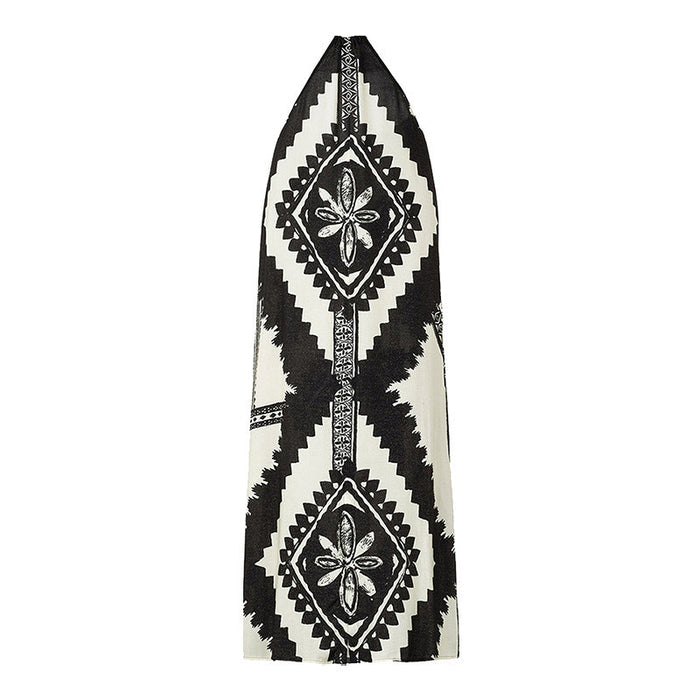 Mint Breeze Bikini Cover-up Set - Black