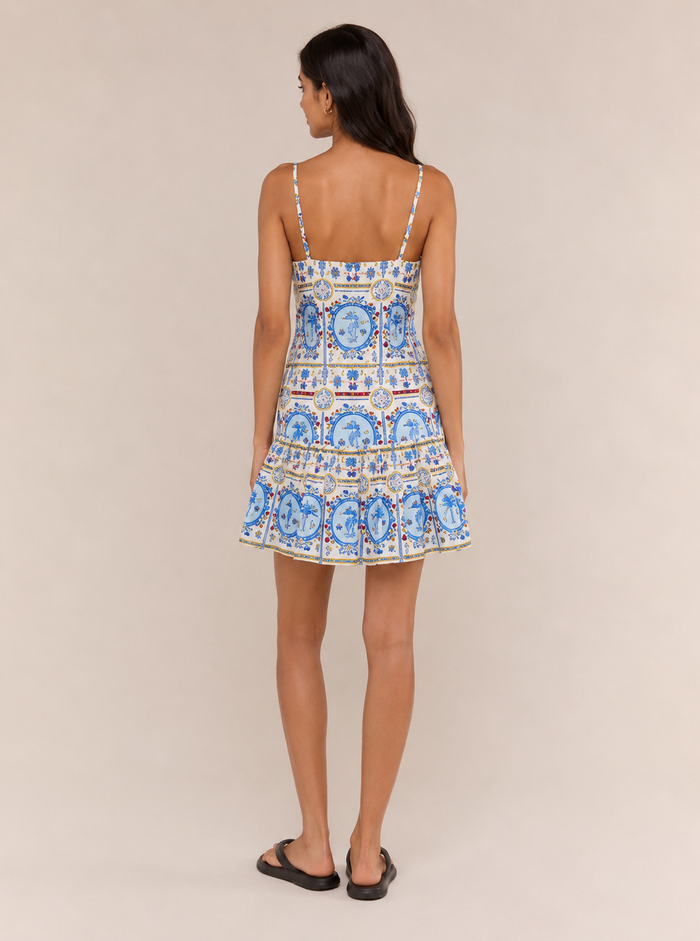 Miranda Mini Dress - Blue