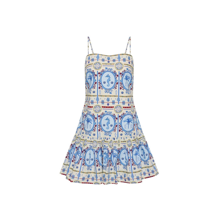 Miranda Mini Dress - Blue