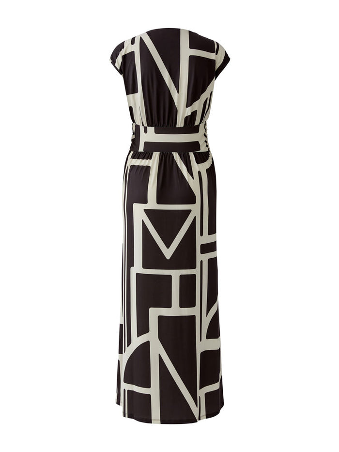 Miss Lagotte Printed Dress Brown