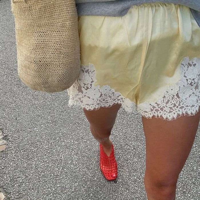 Mokka Shorts - Yellow