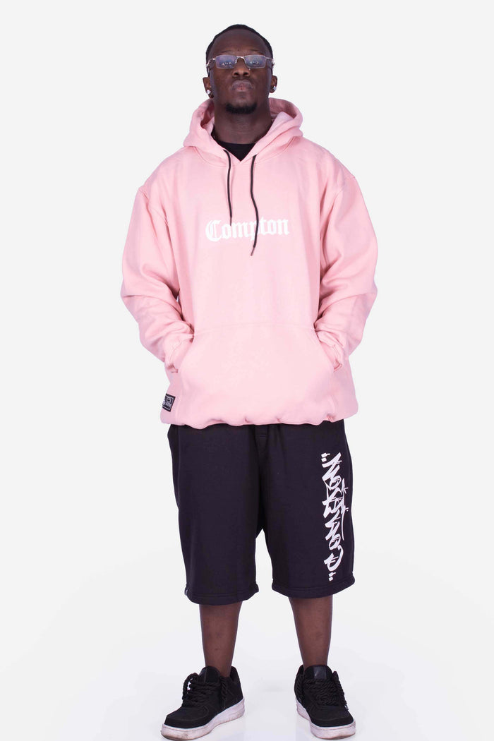Moletom Compton Canguru Classic Plus Nude - COMPTON