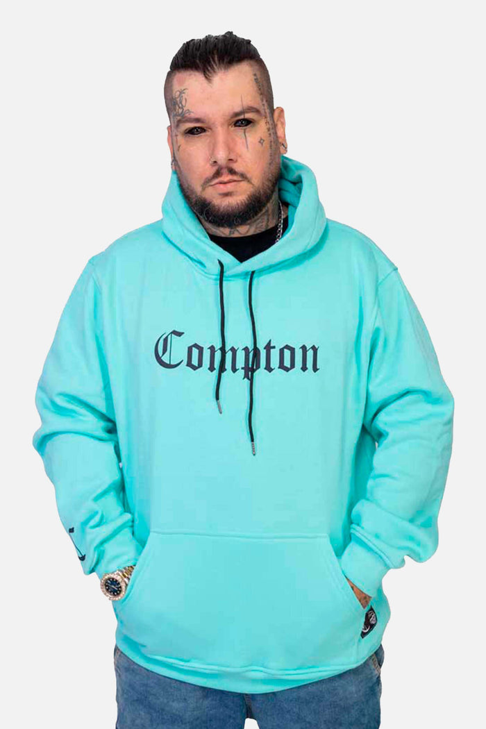 Moletom Compton Canguru Classic Verde - COMPTON