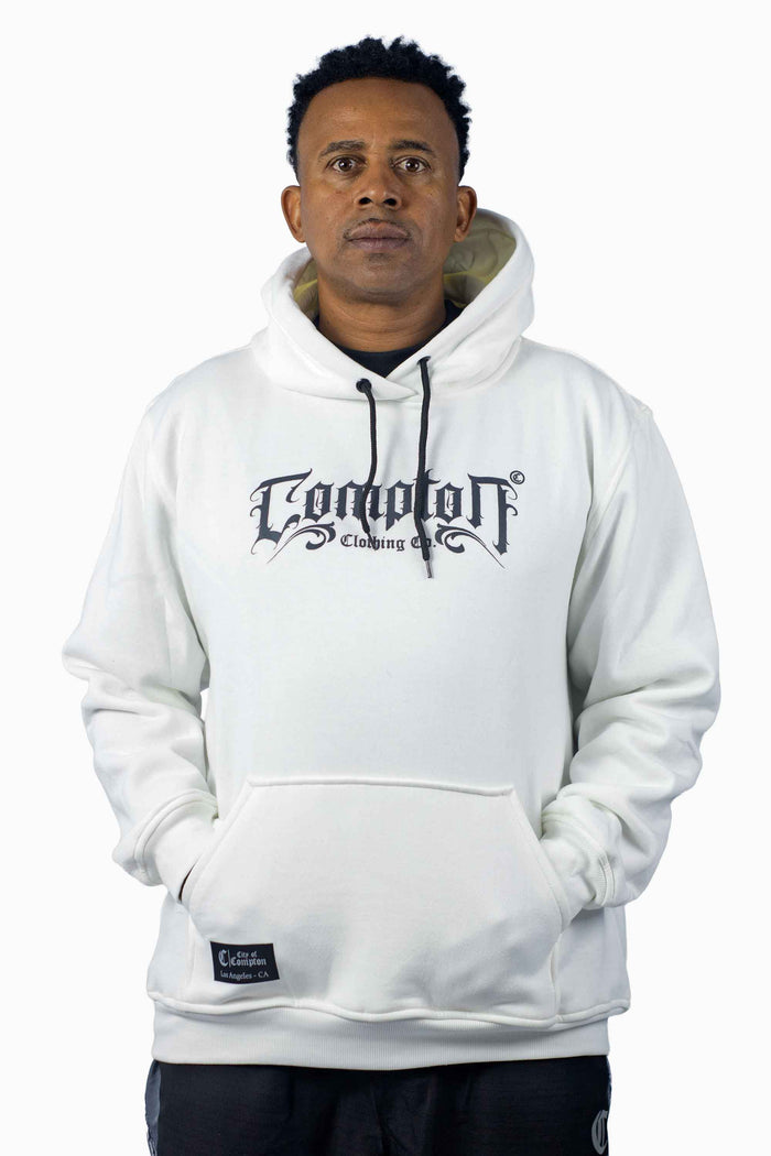 Moletom Compton Canguru Medieval Off White - COMPTON