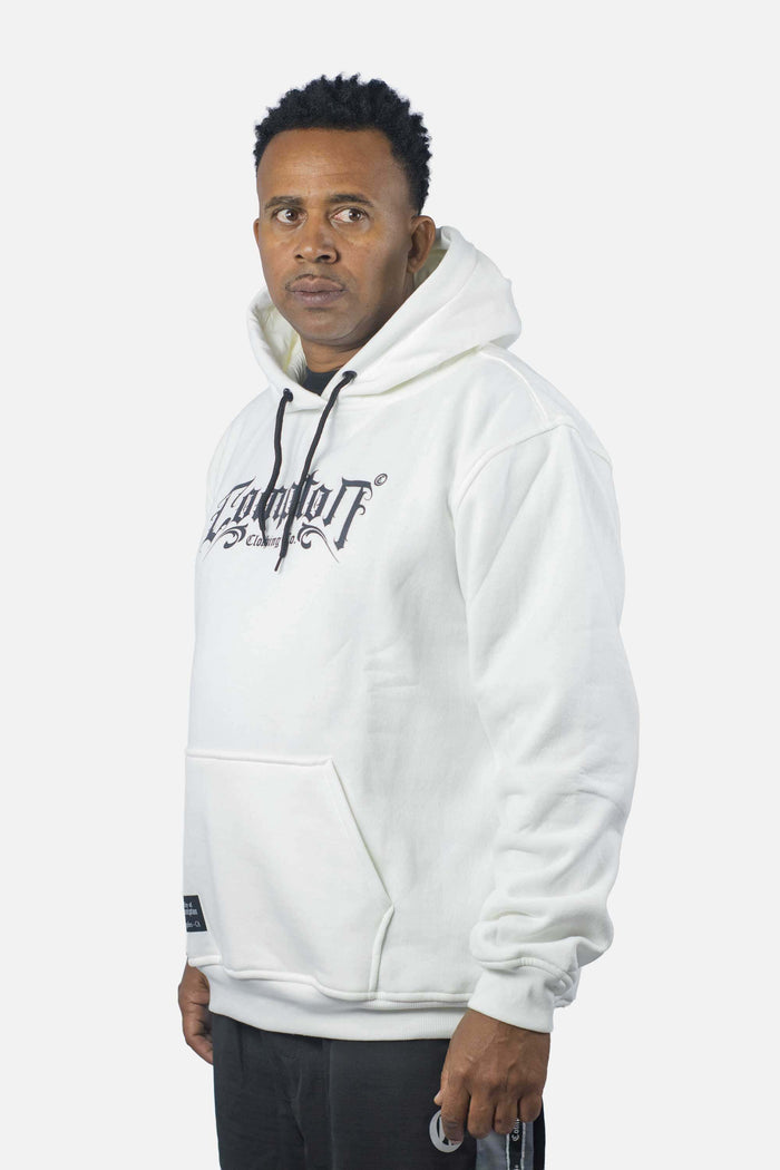 Moletom Compton Canguru Medieval Off White - COMPTON