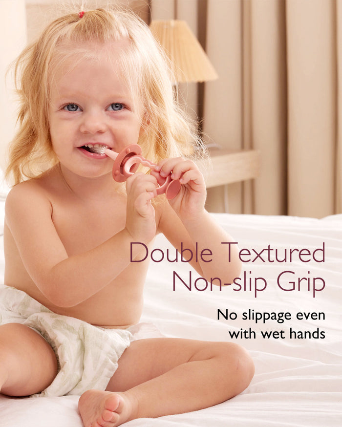 Momcozy Oral Care Series: Baby Finger à dents Brosse, Baby Wipes Brosse, Nettoyer pour bébé, brosse à dents pour bébé
