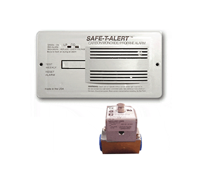MTI Industries Safe-T-Alert CO/LP Leak Detector (With Valve Controller) - Campervan HQ - 2