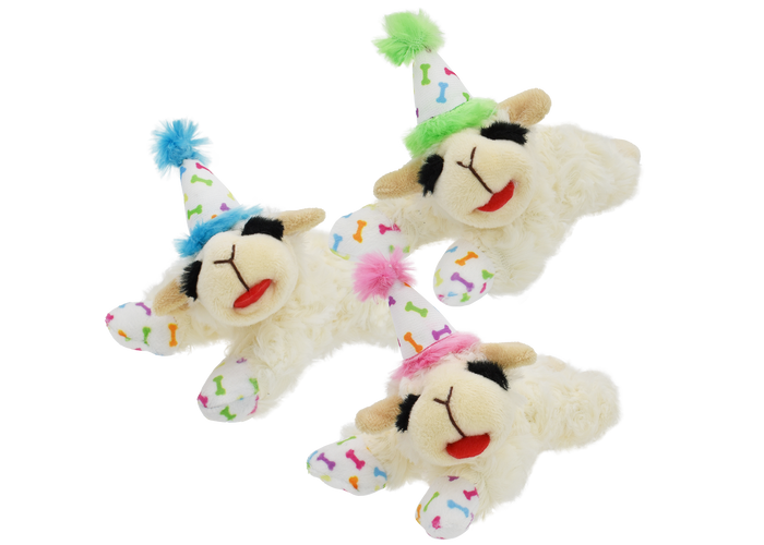 MultiPet Lamb Chop® with Birthday Hat