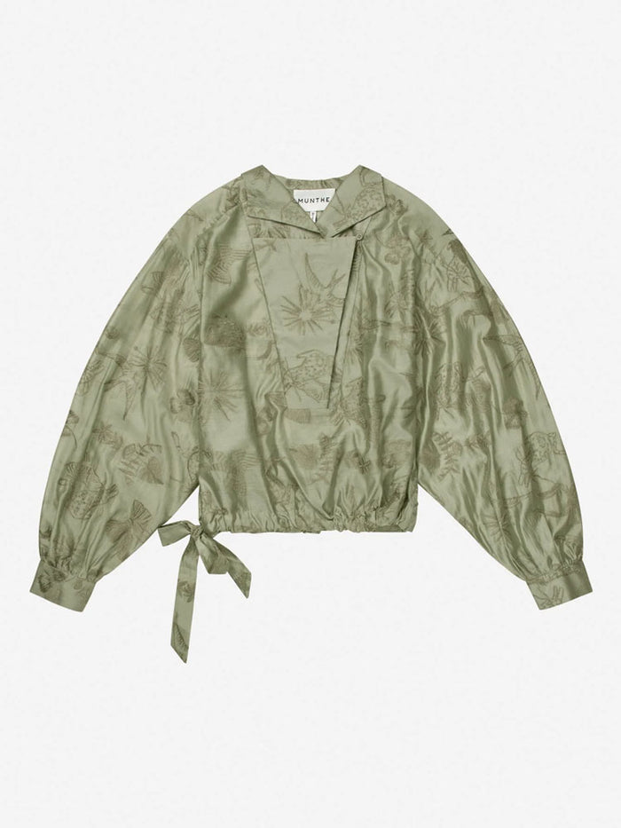 Munthe Belicia Blouse Green