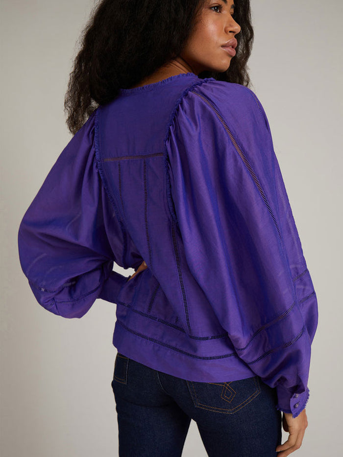 Munthe City Blouse Purple