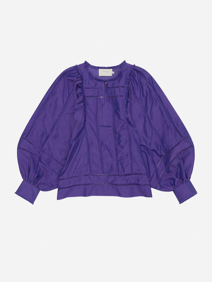 Munthe City Blouse Purple