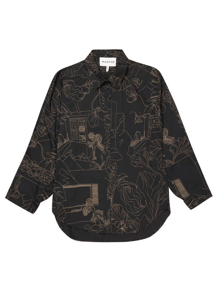 Munthe Earl Shirt Black