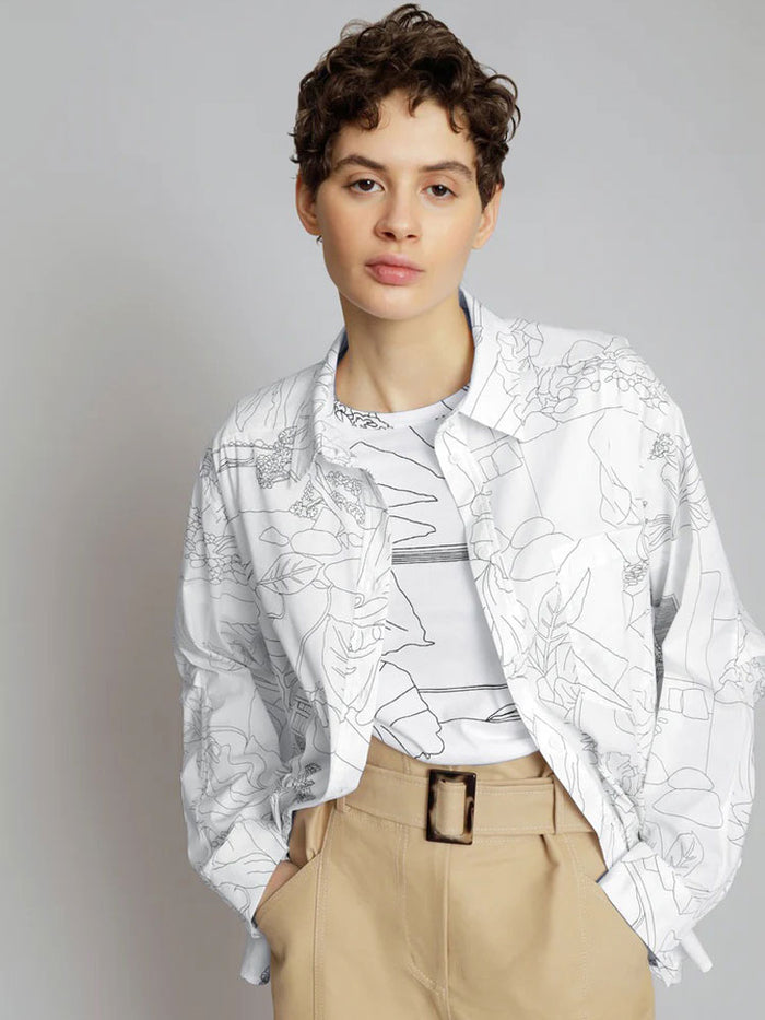 Munthe Earl Shirt White