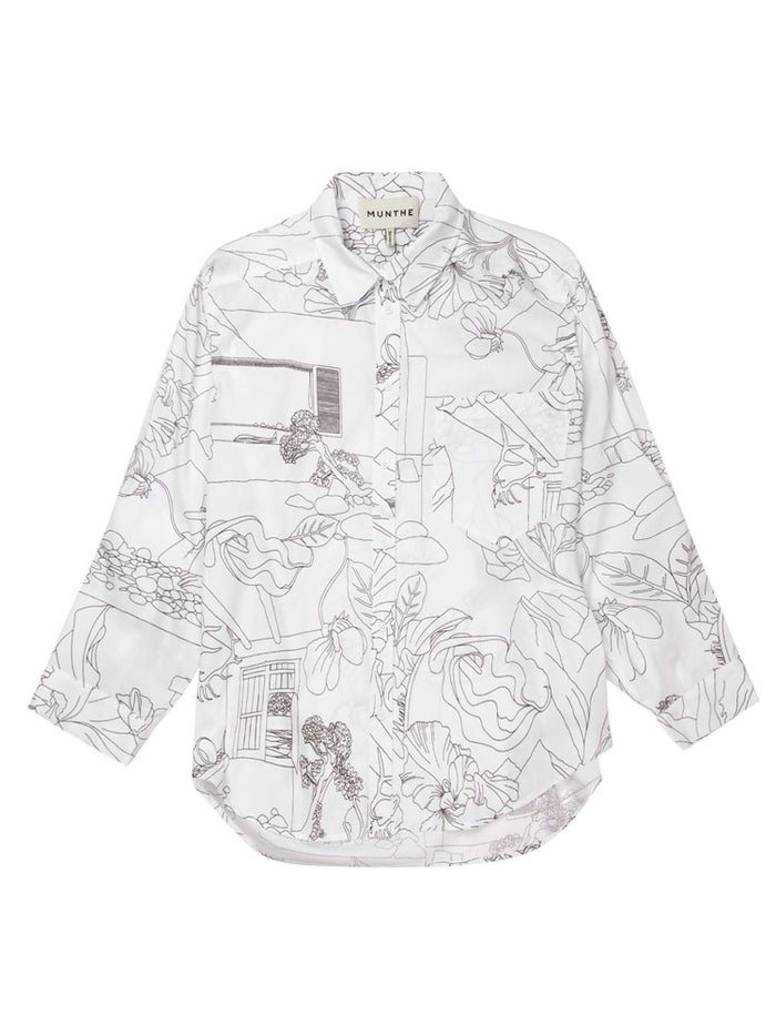 Munthe Earl Shirt White
