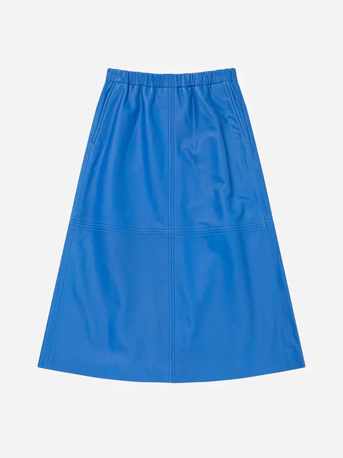 Munthe Jaggedy Skirt Turquoise