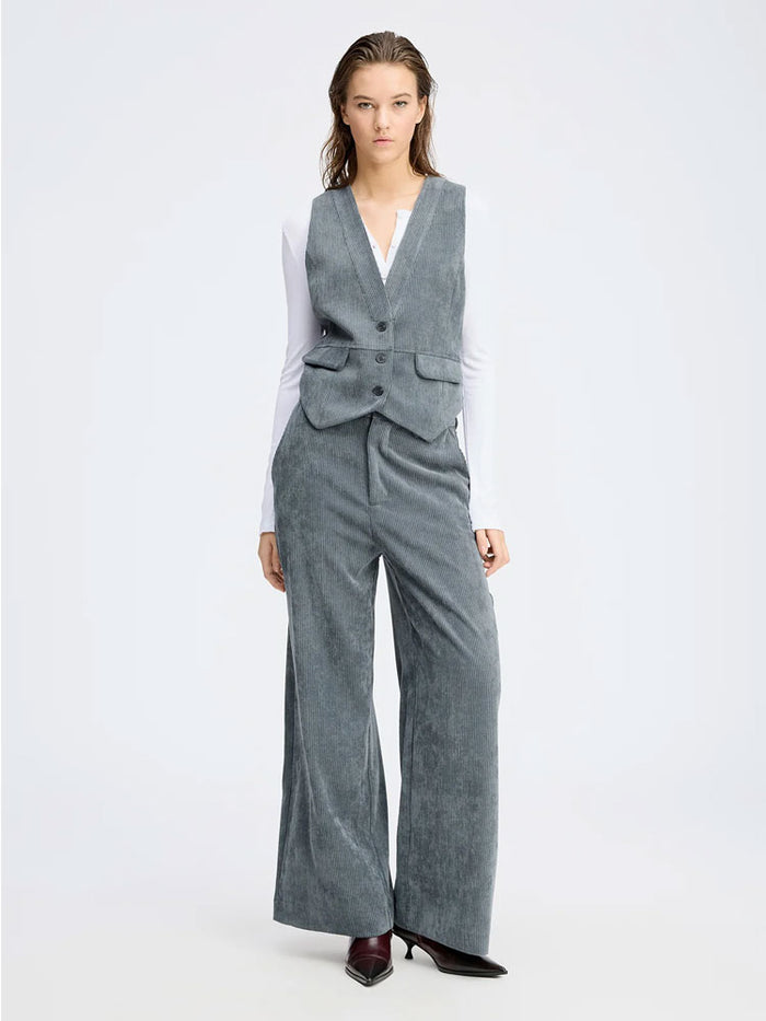 Munthe Lillian Waistcoat Charcoal