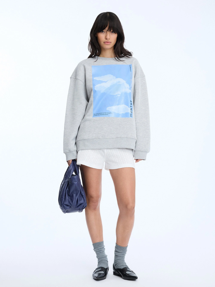 Munthe Nathan Top Light Grey