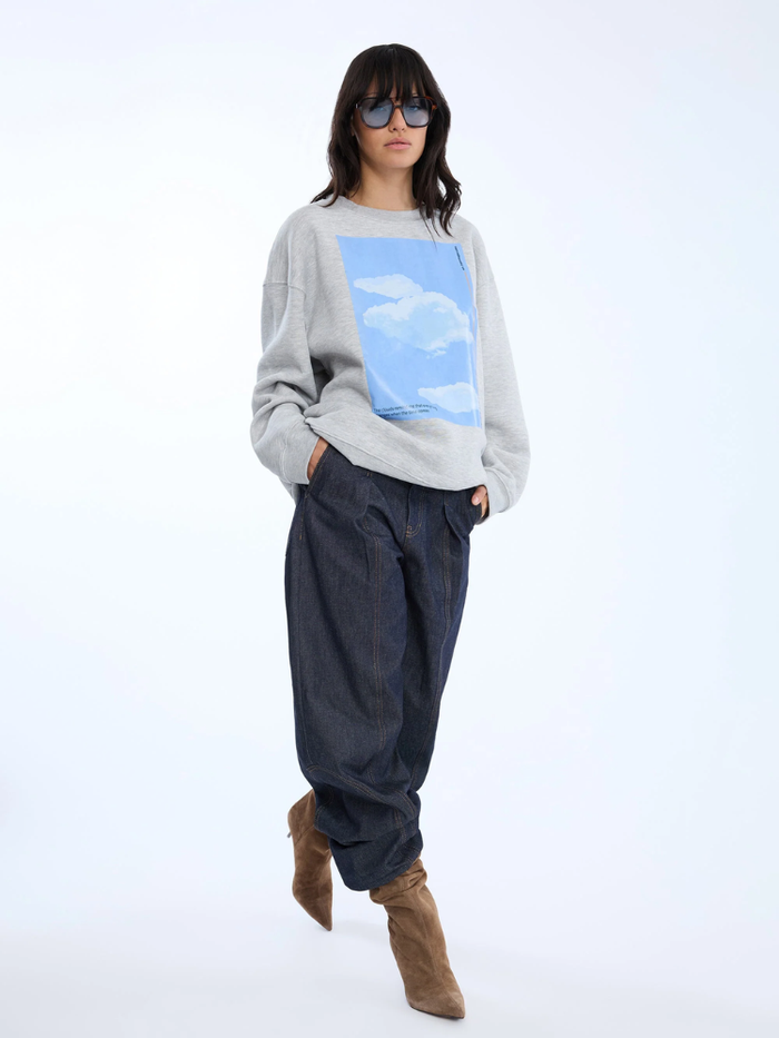 Munthe Nathan Top Light Grey