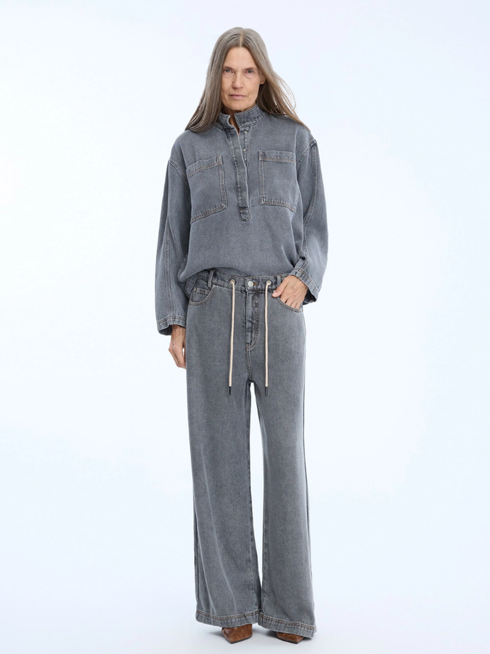 Munthe Tuxa Top Grey