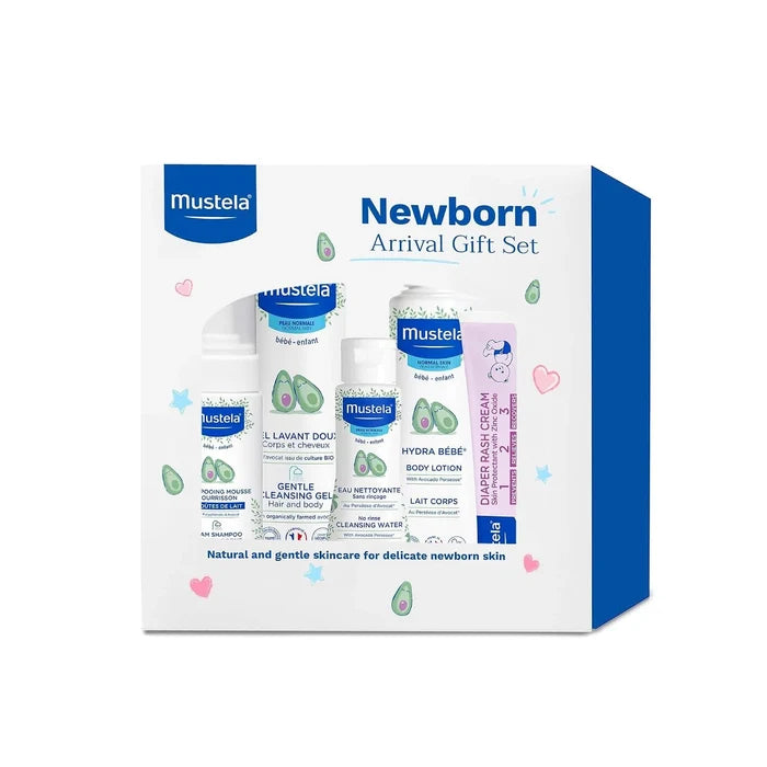 Mustela Newborn Arrival 5-Piece Gift Set